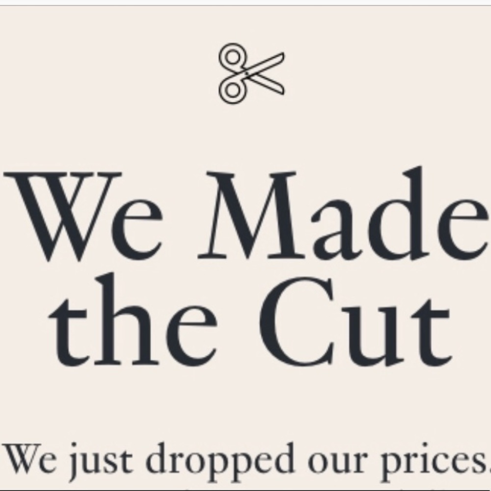 All prices have been Lowered!